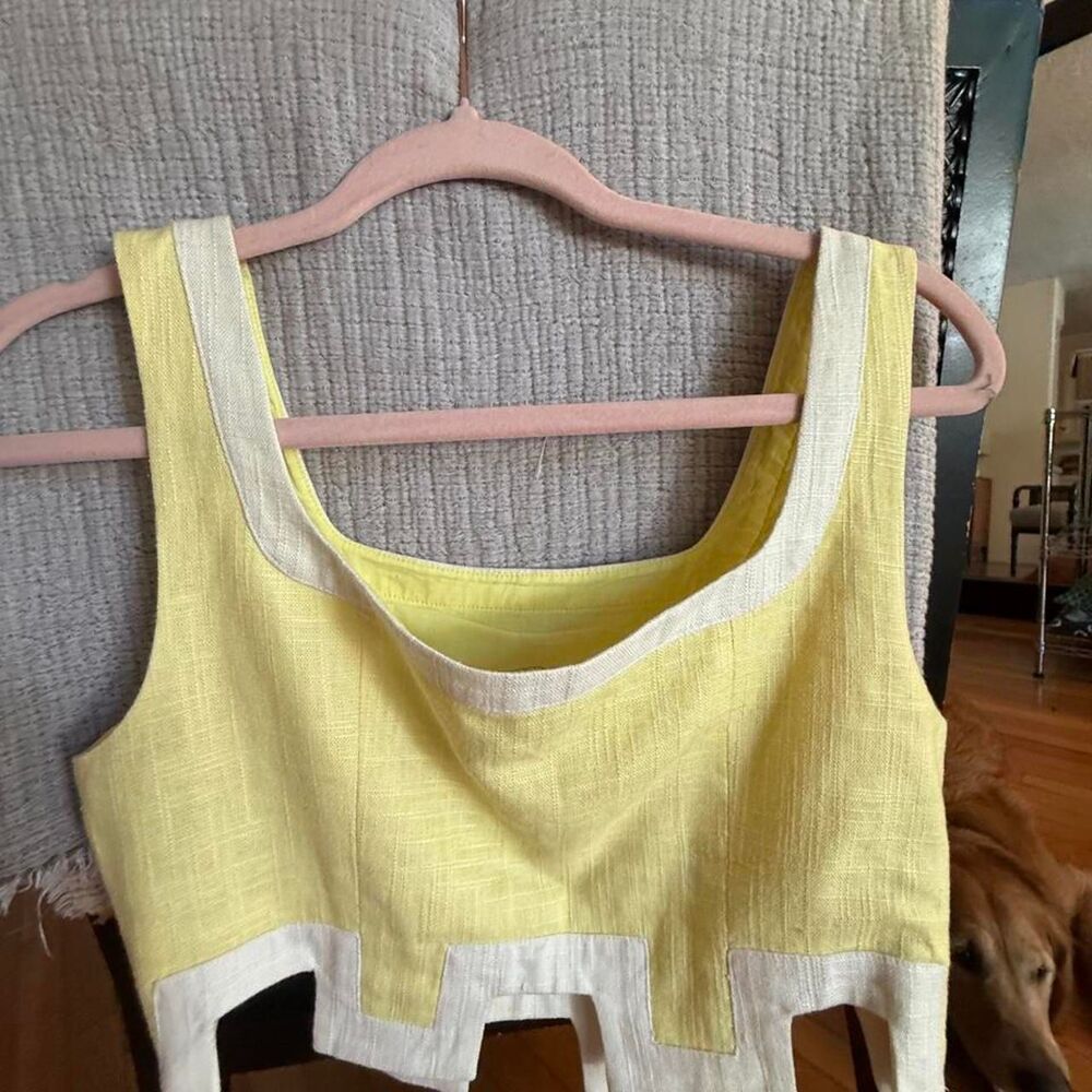 Staud Women's Yellow Crop